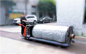 廣州花都某紡織制造業定制杭州叉車案例