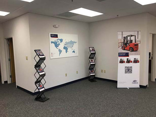 杭州叉車進軍海外美國市場