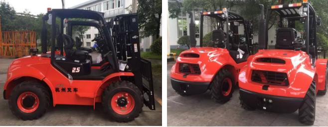 大氣威猛!杭叉四驅越野叉車攜手中石油“走出去” 大氣威猛!杭叉四驅越野叉車攜手中石油“走出去”