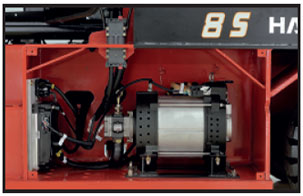 杭州叉車：內燃叉車噴油時間過遲，是什么問題？