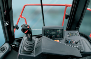 2.人機工程學的集中式多功能操縱手柄