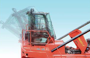 10.堆高機駕駛室手動向后傾翻設計 10.堆高機駕駛室手動向后傾翻設計